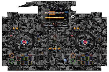 Pioneer DJ XDJ RX 3 Skin Skull